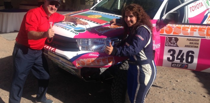 Alicia Reina finalmente correrá el Dakar