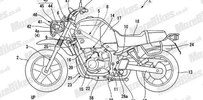 Honda trabaja en una nueva trail estilo retro