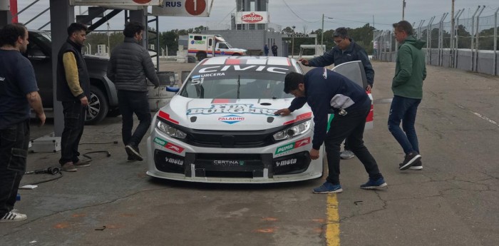 Honda Racing prueba con sus tres pilotos en Alta Gracia