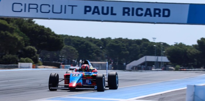 Ignacio Montenegro probó en Paul Ricard