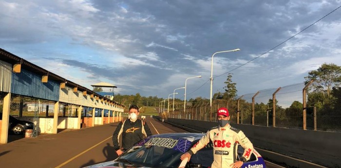 Okulovich y Urrutia giraron en el Autódromo de Oberá