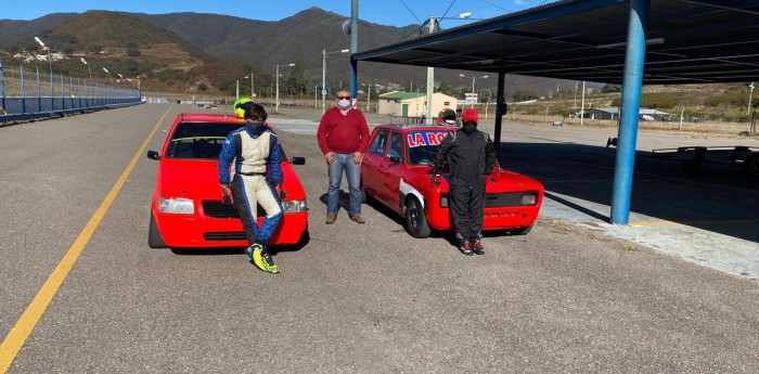 Pablo Vuyovich probó en el autódromo de Salta