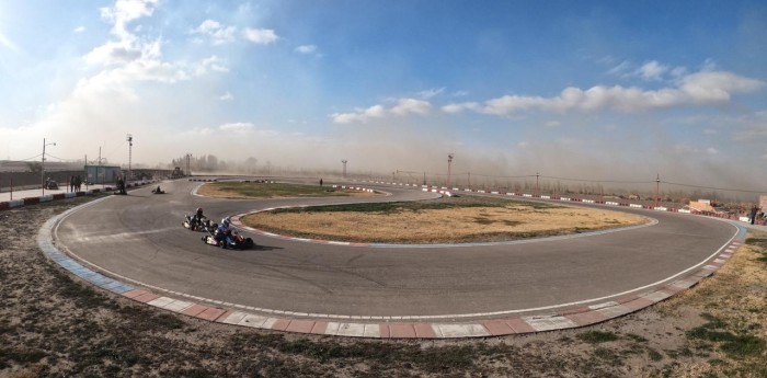 Con pruebas de karting volvió el automovilismo a San Juan