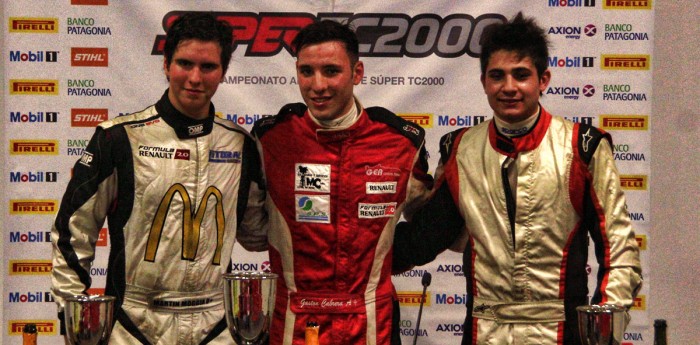 Debut triunfal de Cabrera en la Fórmula Renault