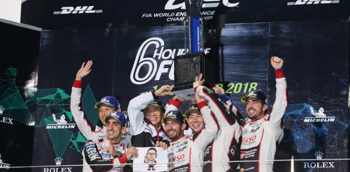 Victoria para el Toyota de Pechito en Fuji