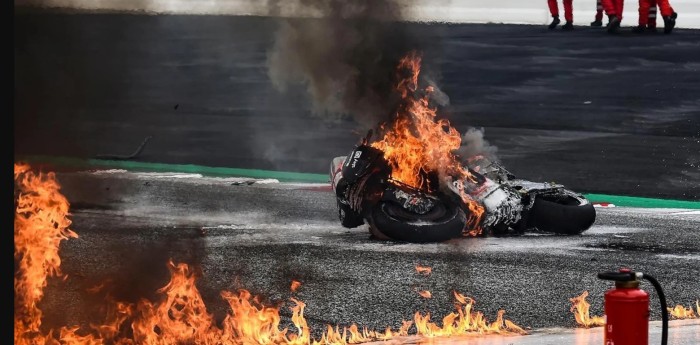 Savadori se operó tras el accidente y se perderá el Gran Premio de Austria