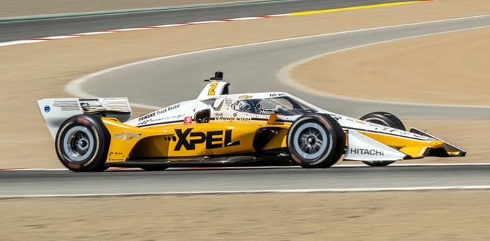 IndyCar: Newgarden fue el más rápido en los test de Laguna Seca