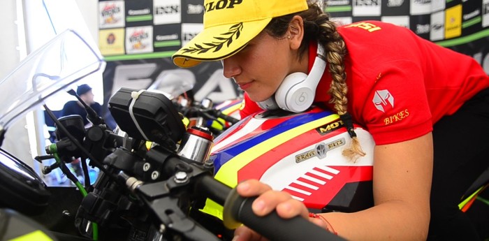 Isis Carreño, la piloto sudamericana que sueña correr en el mundial 