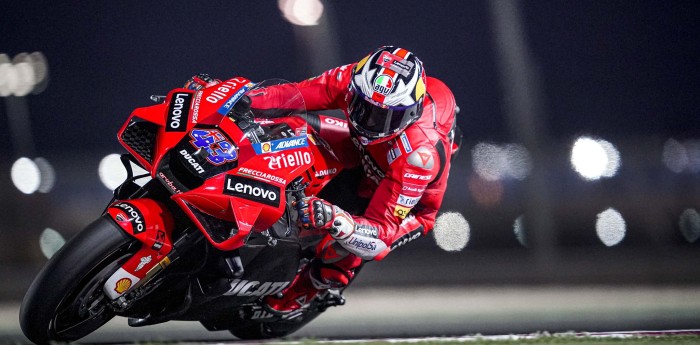 Jack Miller y Ducati se quedaron con el viernes en Qatar