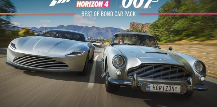 El Forza Horizon 4 tendrá autos de James Bond