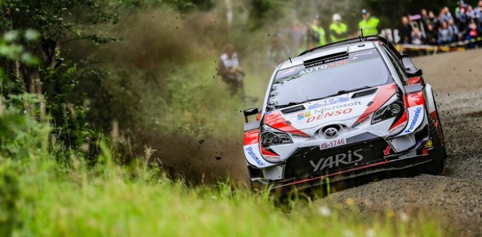 Latvala lidera el dominio de Toyota en Finlandia