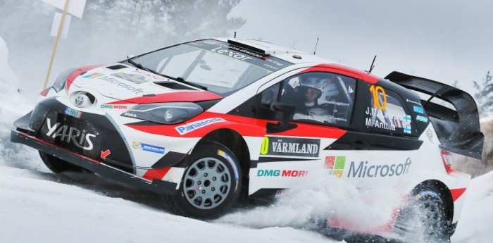 Jari Matti Latvala de festejo en Suecia