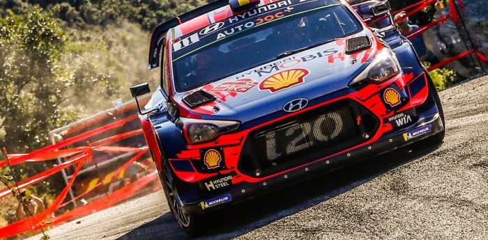 Sobre el final Neuville fue el mejor del día en Córcega