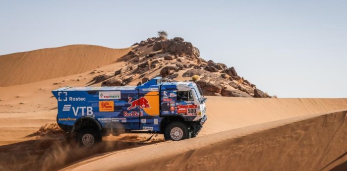 Karginov festejó en la quinta etapa del Dakar