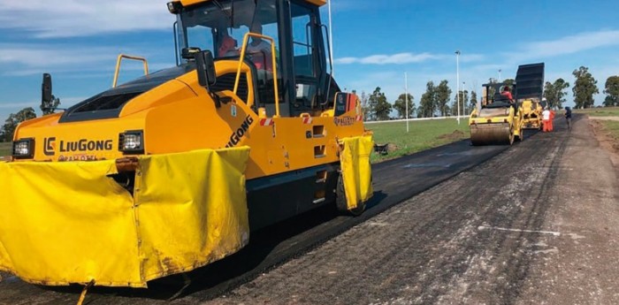 Reasfaltaron el kartódromo de Río Cuarto