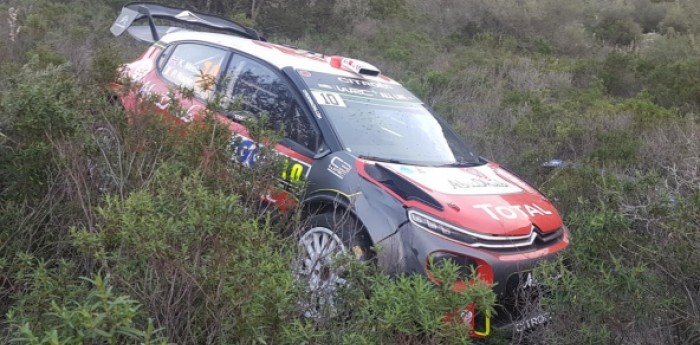 Meeke se pegó por error de su navegante