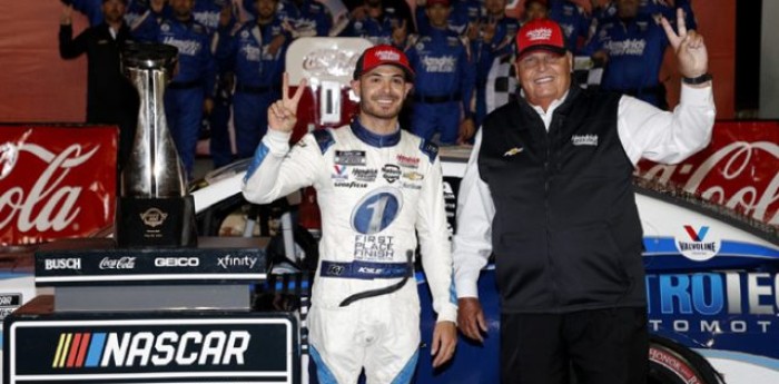 Nascar en Sonoma: Kyle Larson arrancará desde la Pole Position