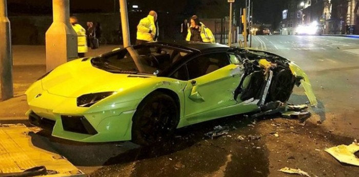 Destruyó un Lamborghini de 400.000 euros