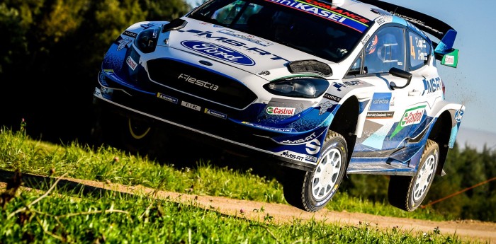 Lappi y Ogier empataron en el arranque del Rally de Estonia