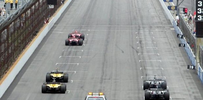 La Fórmula 1 también tuvo su largada caótica en 2005