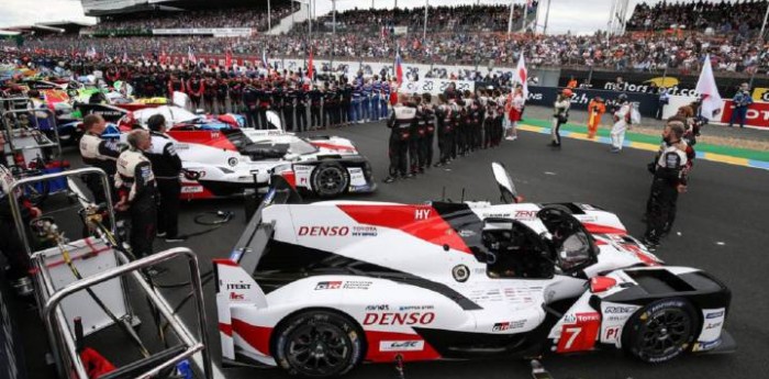 La foto oficial de las 24 Horas de Le Mans