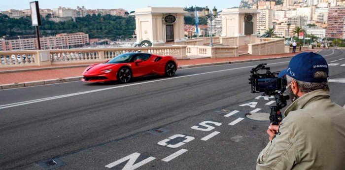 Leclerc aceleró en Mónaco