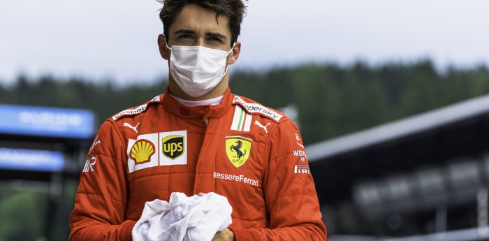 Leclerc lideró el 1-2 de Ferrari en la Practica 2 en Bakú