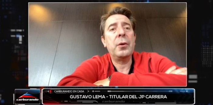 Gustavo Lema molesto con Marco Jakos