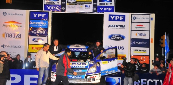 Una multitud acompañó la largada del Rally Argentino
