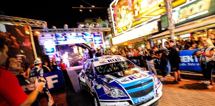 Fiesta en la largada del Rally Argentino