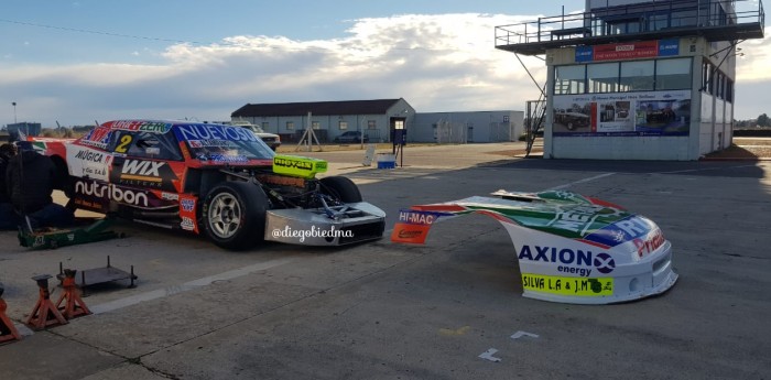 Castellanó prueba la Dodge en Olavarria