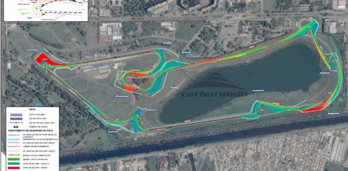 El diseño del Autódromo de Buenos Aires que evaluó Charlie Whiting