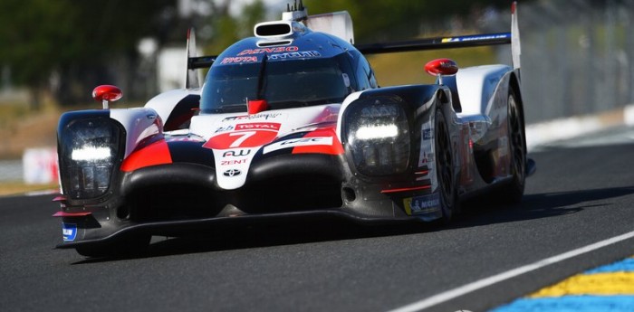 Sebastien Buemi fue el mejor con Toyota en las pruebas de Le Mans