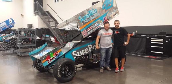 Damián López listo para debutar en el Midget USA