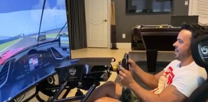 Luis Fonsi correrá en la F1 virtual