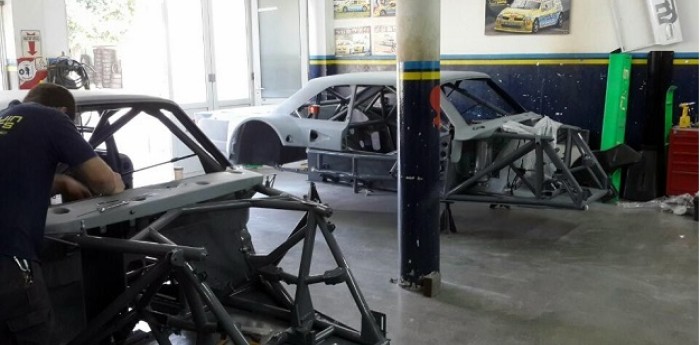 Trabajos en Maquin Parts Racing