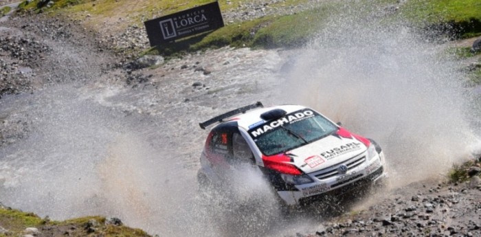Lucas Machado tuvo un arranque perfecto en Rally Argentino