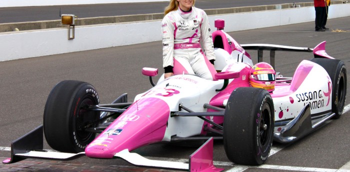 PIPPA MANN CONFIRMADA PARA LAS 500 INDY