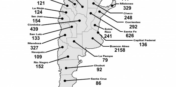 Seguridad vial: el mapa de la muerte en la Argentina