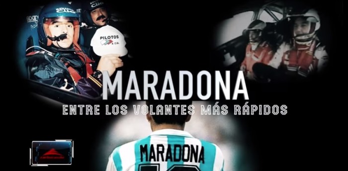 Los 60 años de “El Diez”: Maradona y el automovilismo