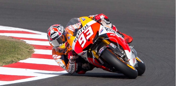 Marquez respondió en el tercero