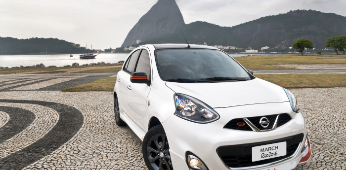 Edición limitada: Nissan lanzó el March Rio 2016 en Brasil 