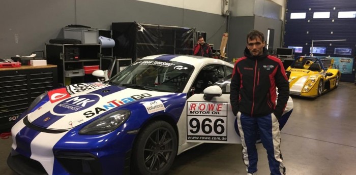 Marcos Vázquez va por su quinta participación en la "24 hs. de Nürburgring"