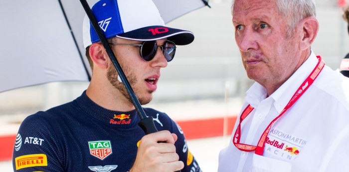 Marko descartó un posible regreso de Gasly a Red Bull