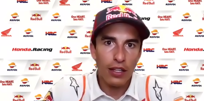 Marc Márquez: “Me siento afortunado de salir ileso”