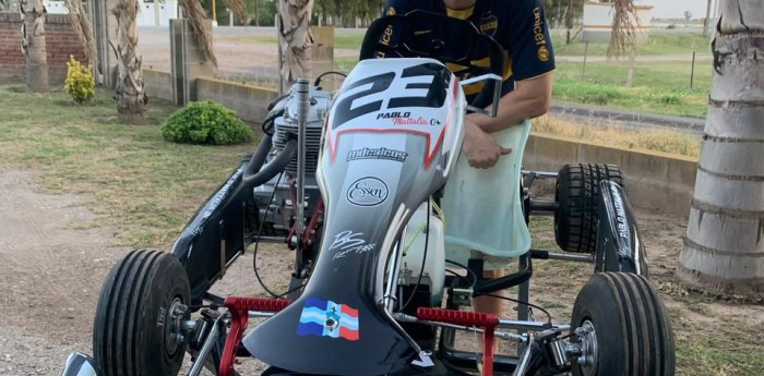 Tuvo que dejar el fútbol por estrés y ahora correrá en karting