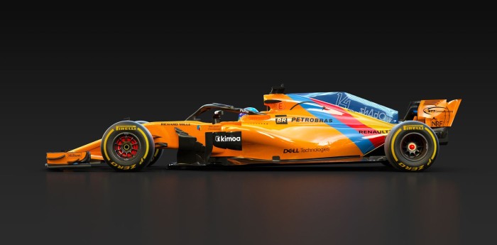 El McLaren que usará Alonso en su último Gran Premio