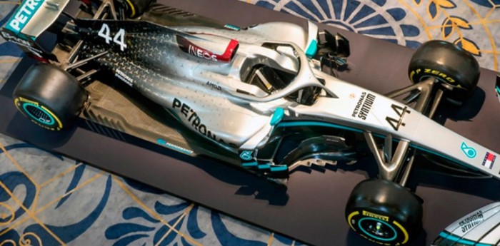 El nuevo Mercedes F1 tendrá vivos rojos