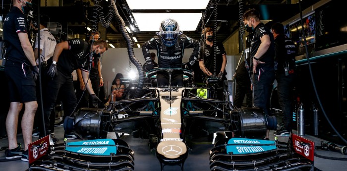 Mercedes intercambia el chasis de Hamilton y Bottas