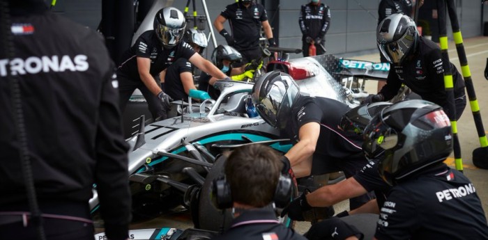 Galería: Mercedes volvió a la acción en Silverstone